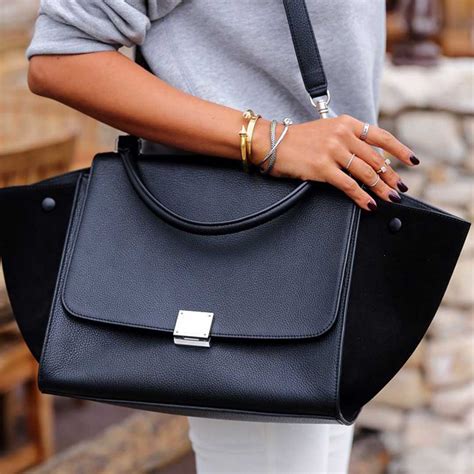 celine luggage trapeze|celine underarm bag.